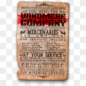 Poster, HD Png Download - mercenary png