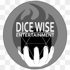 Dice Wise Entertainment Logo - Circle, HD Png Download - spreaker logo png