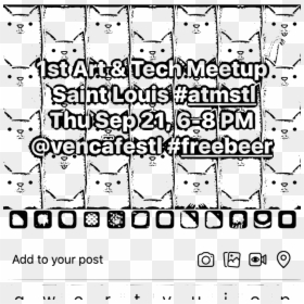 1st Atmstl Art Tech Meetup In Stl - Illustration, HD Png Download - meetup icon png