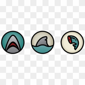 Shark Icons Sharkweek Shark Week Logo Illustration - Circle, HD Png Download - meetup icon png
