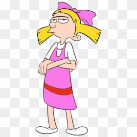 Hey Arnold Png - Helga G Pataki, Transparent Png - helga png