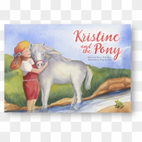 Kristine And The Pony - Cartoon, HD Png Download - helga png