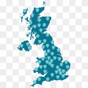Transparent Nanny Clipart - Map Of Uk With Capitals, HD Png Download - babysitting png