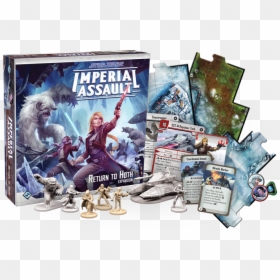 Star Wars Imperial Assault Return To Hoth Board Game, HD Png Download - tauntaun png