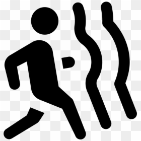 Deceleration Of Runner Icon, HD Png Download - runner icon png