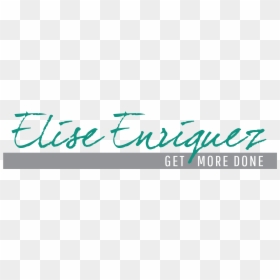 Elise Enriquez - Calligraphy, HD Png Download - elise png