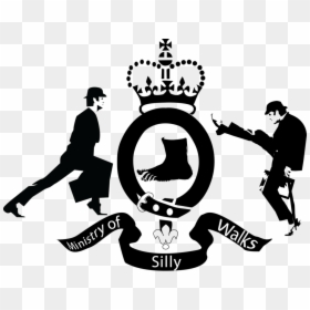 Ministry Of Silly Walking - Ministry Of Silly Walks Logo, HD Png Download - silly png