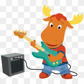 The Backyardigans Let"s Play Music Keyboardist Tyrone - Tyrone Plays Sports Backyardigans, HD Png Download - tyrone png