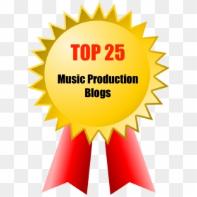 Top 25 Music Production Blogs Image - Certificate Clip Art, HD Png Download - music production png