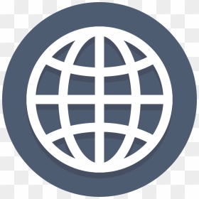 Circle Icons Global - Globe Icon Round, HD Png Download - round icons png