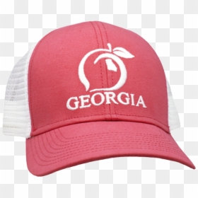 Youth Georgia Mesh Back Trucker Hat - Hat Peach State Pride, HD Png Download - georgia peach png