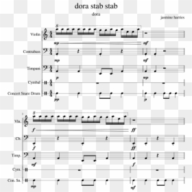 Sheet Music, HD Png Download - stab png