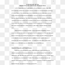 Document, HD Png Download - camcorder overlay png