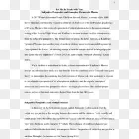 Document, HD Png Download - camcorder overlay png