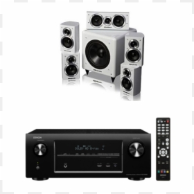 Denon Avr X2000 & Wharfedale Dx 1 Hcp Package"  Title="denon - Good Speakers For Music, HD Png Download - camcorder overlay png