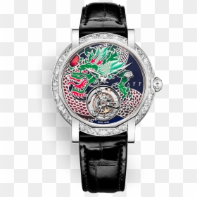 Graff Dragon Watch, HD Png Download - silver dragon png