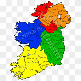 Please Select Your Province - Map Of Ireland And Provinces, HD Png Download - ireland map png