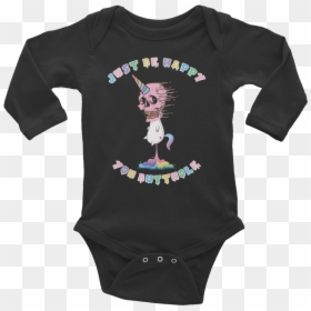 Butthole Shirt Mockup Front Flat Black 4 - Infant Bodysuit, HD Png Download - butthole png