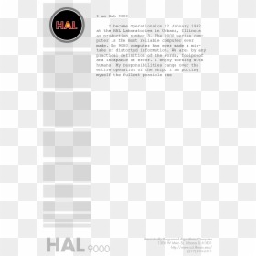 Document, HD Png Download - hal 9000 png