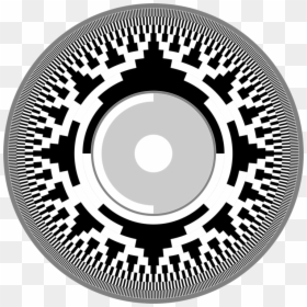 Wheel,automotive Tire,circle - 8 Bit Grey Encoder Disk, HD Png Download - cd barcode png
