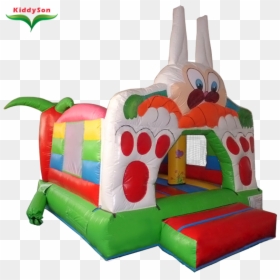 Rabbit Small Inflatable Bouncy Castle,kids Inflatable - Inflatable, HD Png Download - bouncy house png