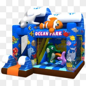 Inflatable Bouncer House Ocean Park Rent - Inflatable, HD Png Download - bouncy house png