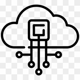 Inteligencia Artificial Icono Png, Transparent Png - white cloud icon png