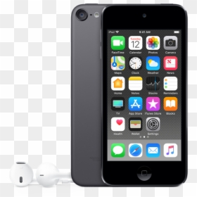 Ipod Touch 6 Generation Space Grey, HD Png Download - ipod touch png