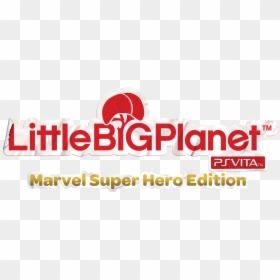 Lbp Psvita Marvel Super Hero Edition Logo - Little Big Planet 2, HD Png Download - little big planet png