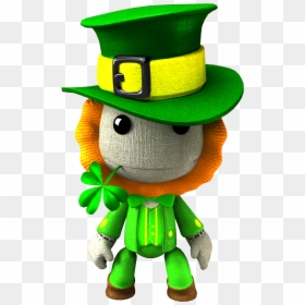 Leprechaun Clipart File - Littlebigplanet St Patrick's Day Costume, HD Png Download - little big planet png