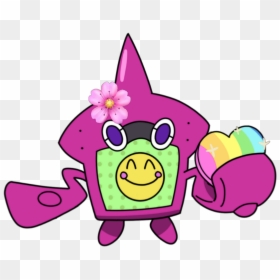 #rotom Dex Girl - Rotom Dex Cute, HD Png Download - rotom png