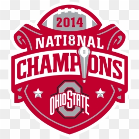 Transparent Ohio State Brutus Clipart - Ohio State 2014 National Championship Logo, HD Png Download - brutus png