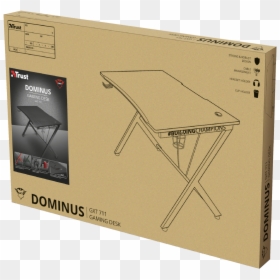 Gxt 711 Dominus Gaming Desk - Trust Gxt 711 Dominus Cena, HD Png Download - dominus png