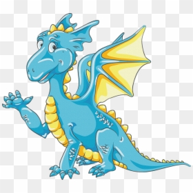 Ch B *✿* Castillos Y Dragones ✿ Butterfly Fairy, Dragon - Blue And Yellow Dragon, HD Png Download - legend of dragoon png