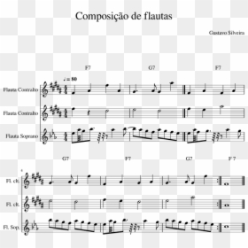Sheet Music, HD Png Download - flautas png