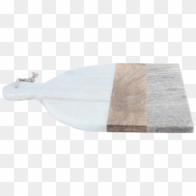 White And Beige Marble Stone With Acacia Wood Chopping - Plywood, HD Png Download - acacia png