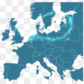 Europe Map Blank Png, Transparent Png - oneshot png
