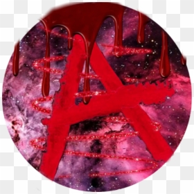 #pll #prettylittleliars #aria #spencer #emily #hannah - Galaxy Circle Red Png, Transparent Png - pretty little liars aria png