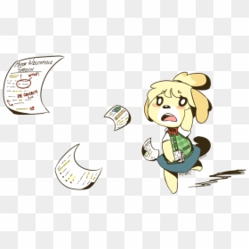 New Leaf Mario Kart 8 Nintendo Ds - Animal Crossing Isabelle And Villager, HD Png Download - animal crossing new leaf png