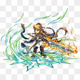 Transparent Brave Clipart - Evolution Brave Frontier 6 Heroes, HD Png Download - brave frontier png