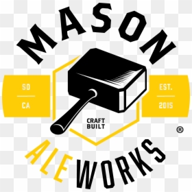 Mason Pure Ale Works Logo, HD Png Download - mason png