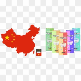 Fake Vape Cartridges - Map Of China Transparent Background, HD Png Download - vape mod png