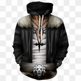 3d Clown Hoodie, HD Png Download - squall png