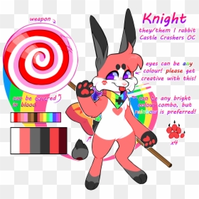 Knight - Cartoon, HD Png Download - castle crasher png