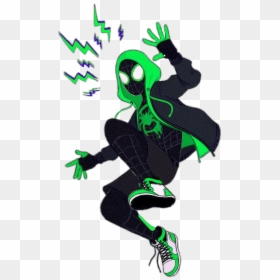 Miles Morales Easy Drawing, HD Png Download - miles edgeworth png