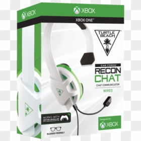 Xbox One Turtle Beach Ear Force Recon Chat Wired Gaming - Turtle Beach Recon Chat Headset, HD Png Download - turtle beach png