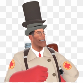 Medic With The Noble Amassment Of Hats Tf2 - Tf2 Medic, HD Png Download - tf2 medic png