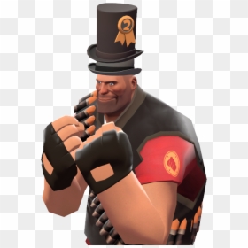 Heavy With The Amber"s Rad As All Hell Hat Tf2 - Team Fortress 2 Heavy Hat, HD Png Download - tf2 medic png