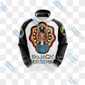 Bojack Horseman New Unisex 3d Hoodie, HD Png Download - bojack png