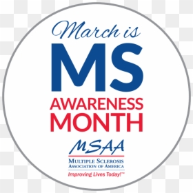 Ms Awareness Month 2016 Updated Png - Circle, Transparent Png - multiple sclerosis png
